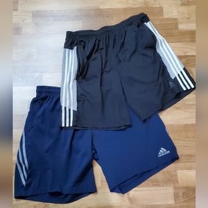 Two Pair Addidas Shorts. XL
